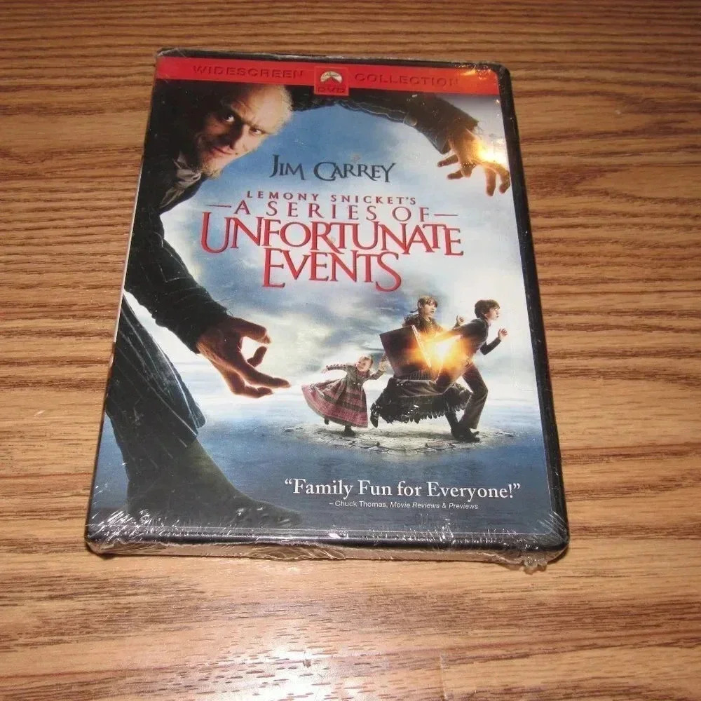 Jim Carrey LEMONY SNICKET’S A SERIES OF UNFORTUNATE EVENTS (DVD)